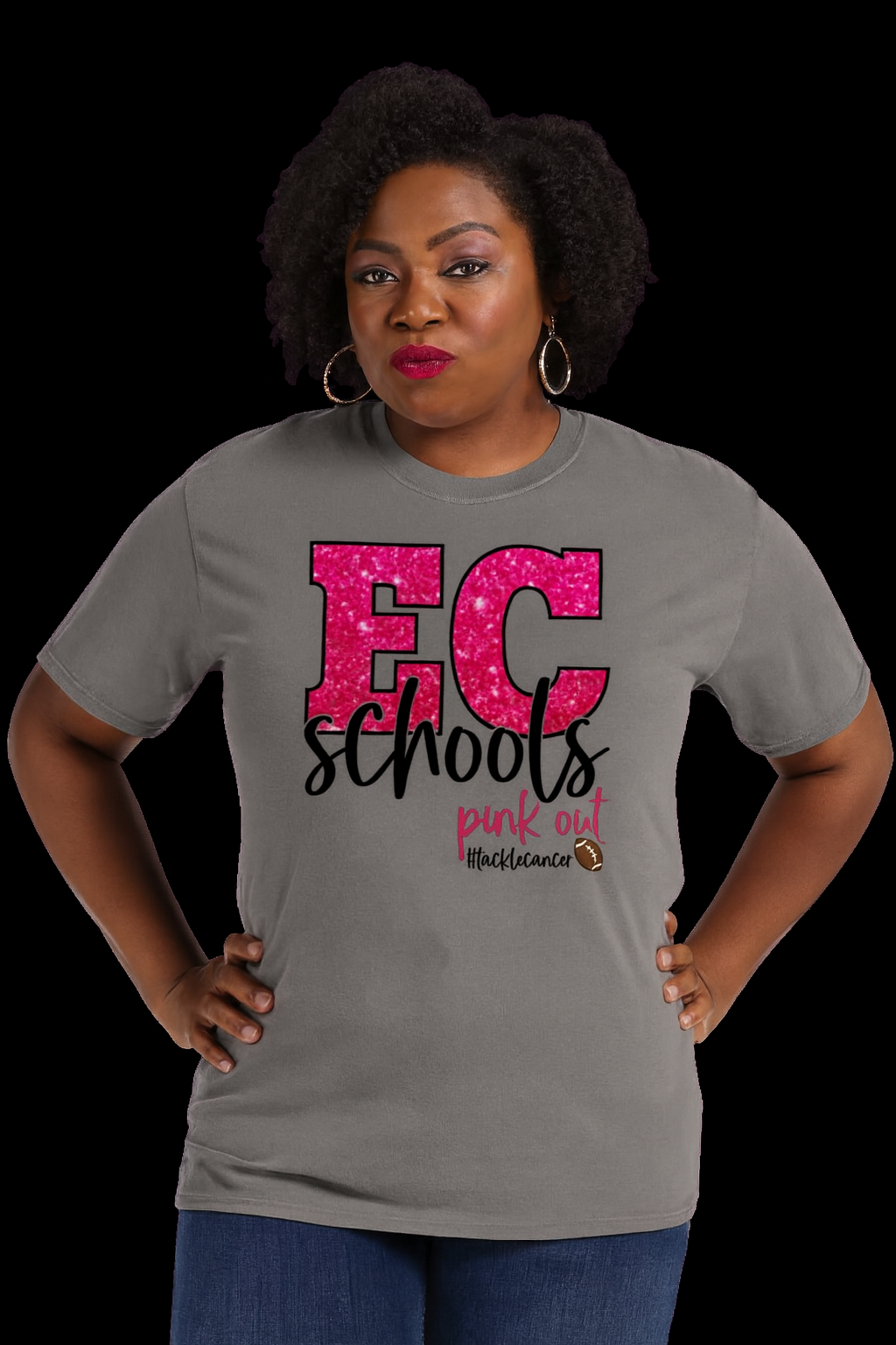 EC Schools Pink It Out - DTF shirt