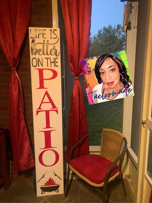 Patio Sign
