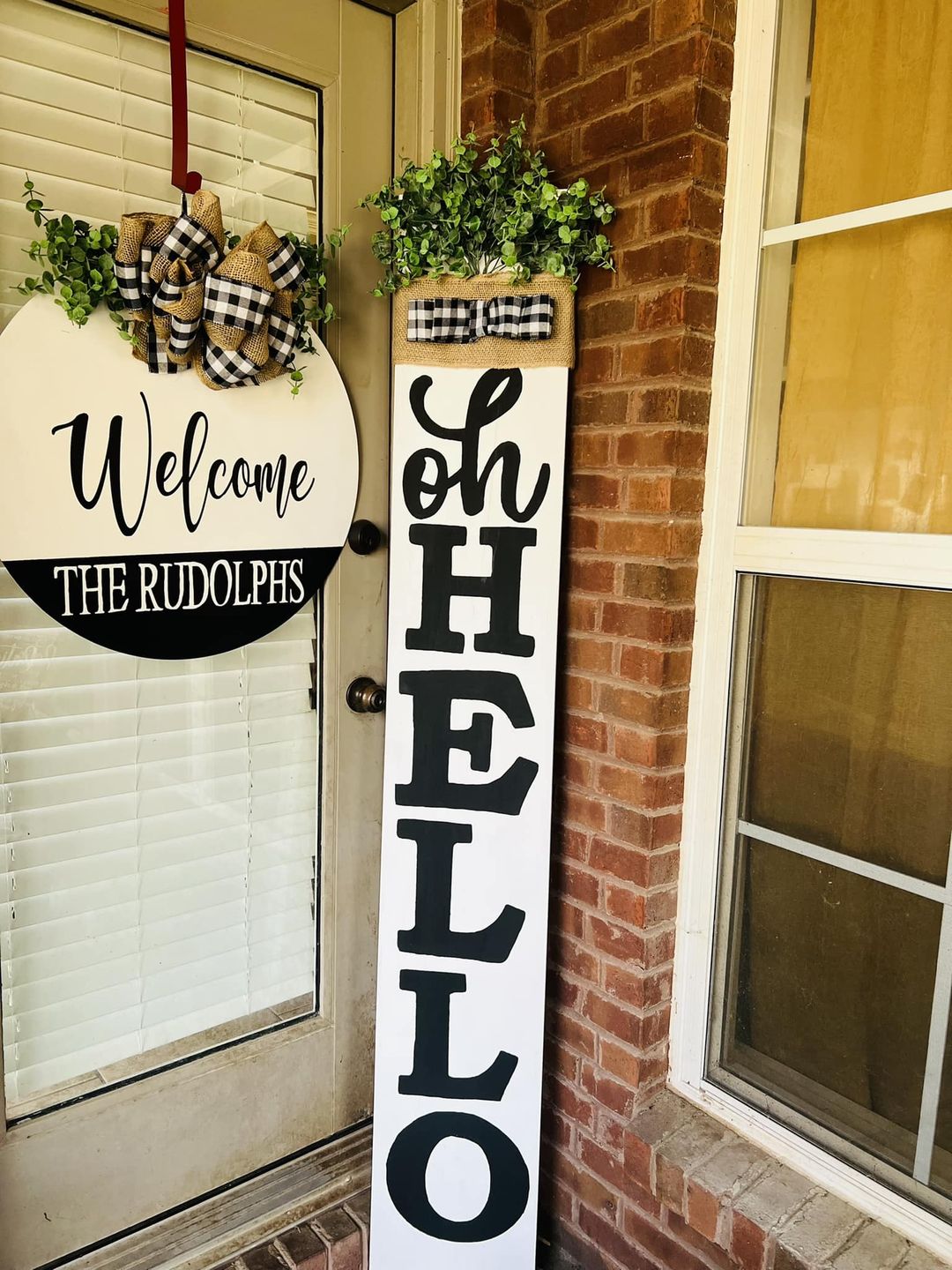 Welcome Sign Combo