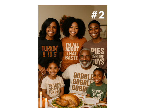 Family Thanksgiving Shirt -  Shirt, SweatshirtDTF (Adult Shirts)
