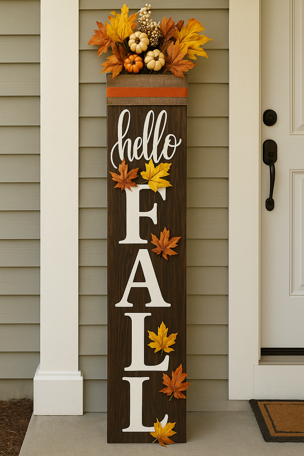 Hello Fall Sign - 6 feet (PICK UP ONLY)