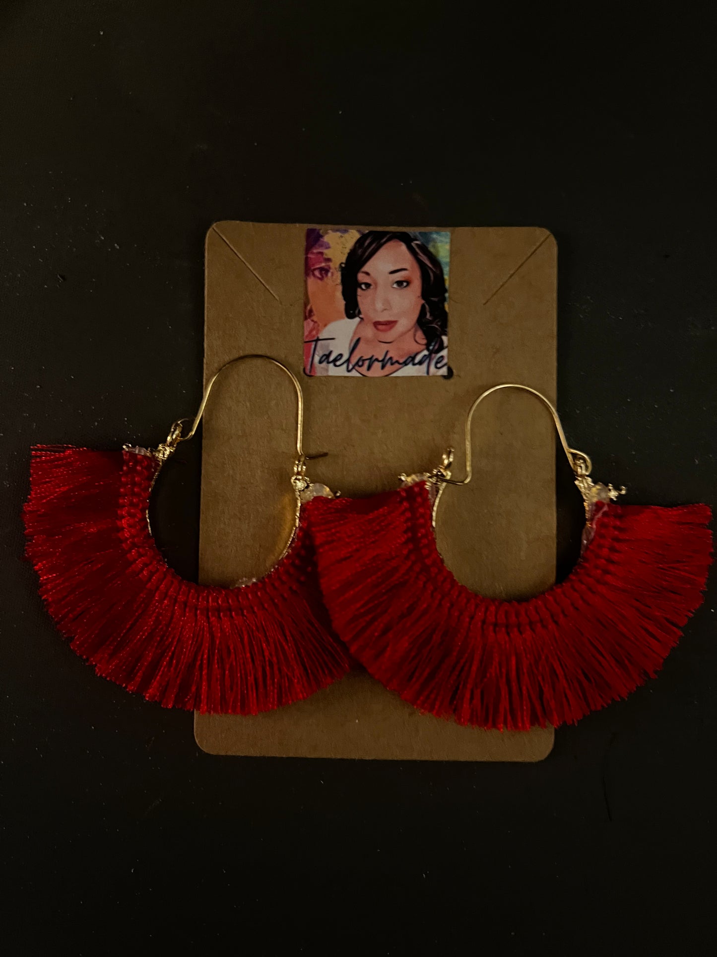 Red Earrings