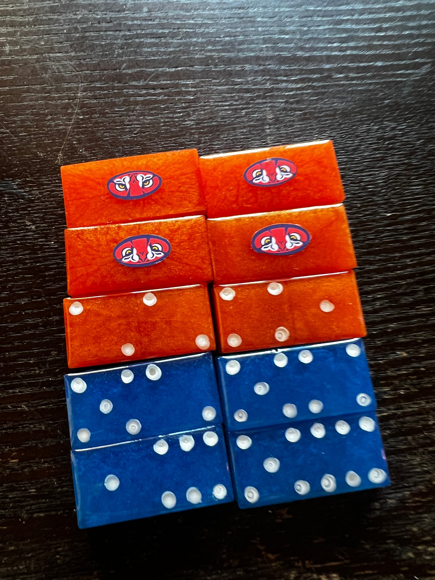 Resin Customized Dominos Set