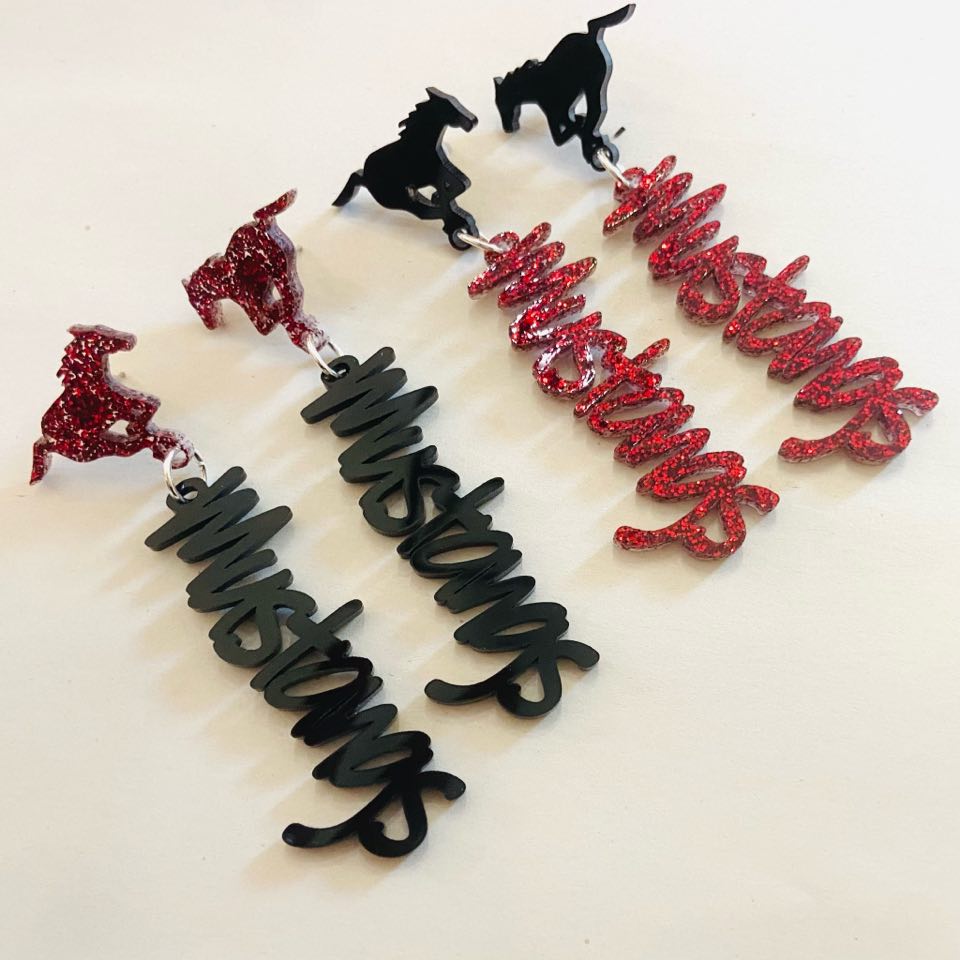 Mustang Earrings
