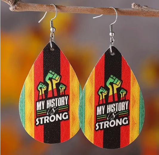 My History Is Strong Earrings