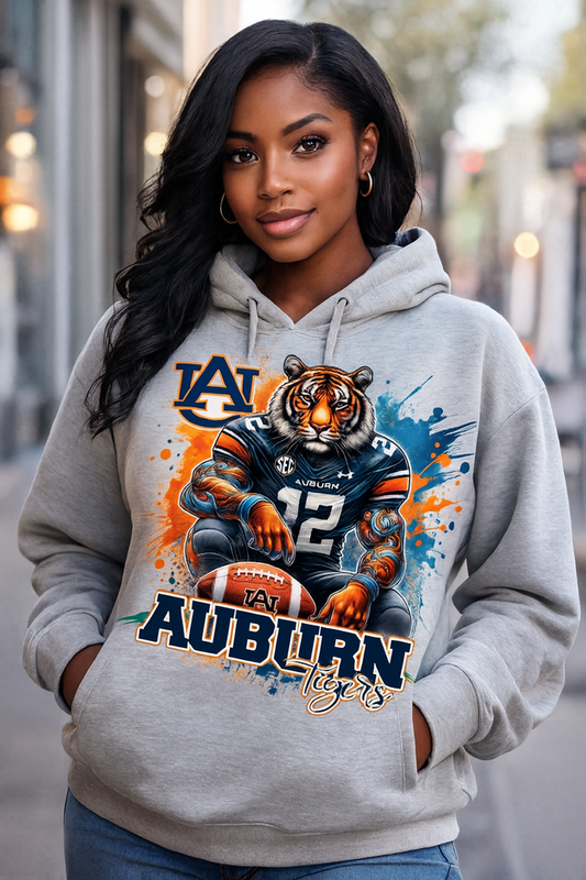 Auburn Tigers-  Shirt, Sweatshirt, or Hoodie - DTF