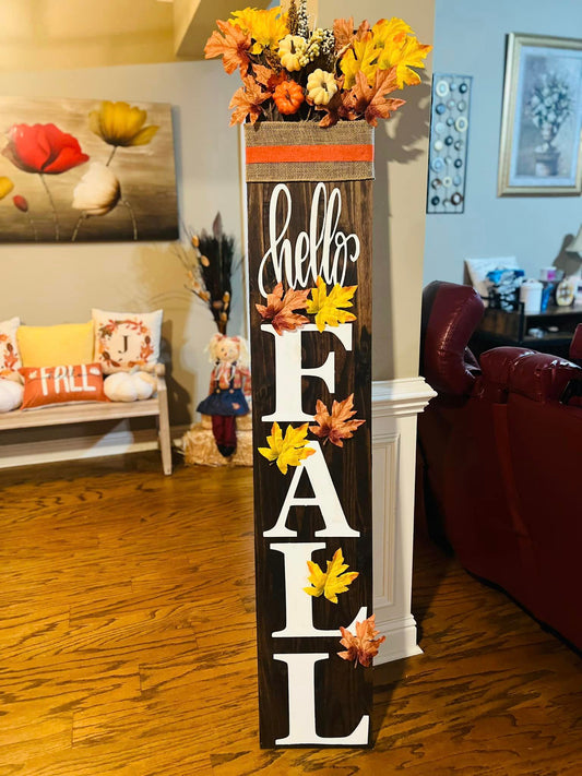 Hello Fall Sign