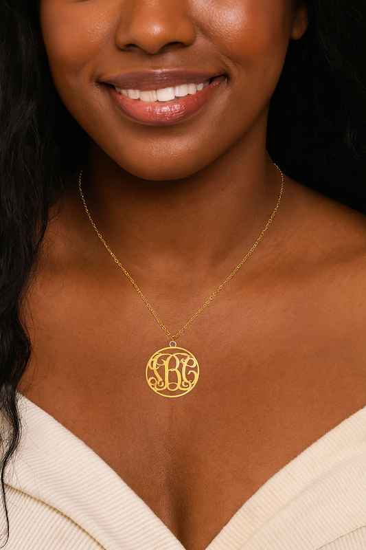 Monogrammed Necklace (Personalized)