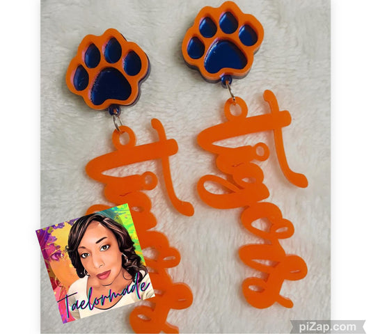 Tigers Earrings