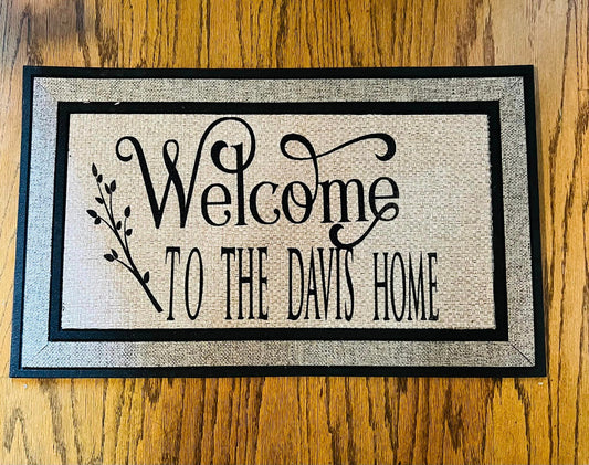 Personalized Welcome Mats