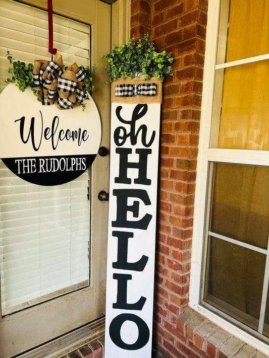 Welcome Sign Combo